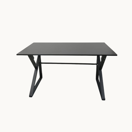 Bureau Gaming Ergonomique en Bois et Métal – Design Robuste pour Setup Gamer